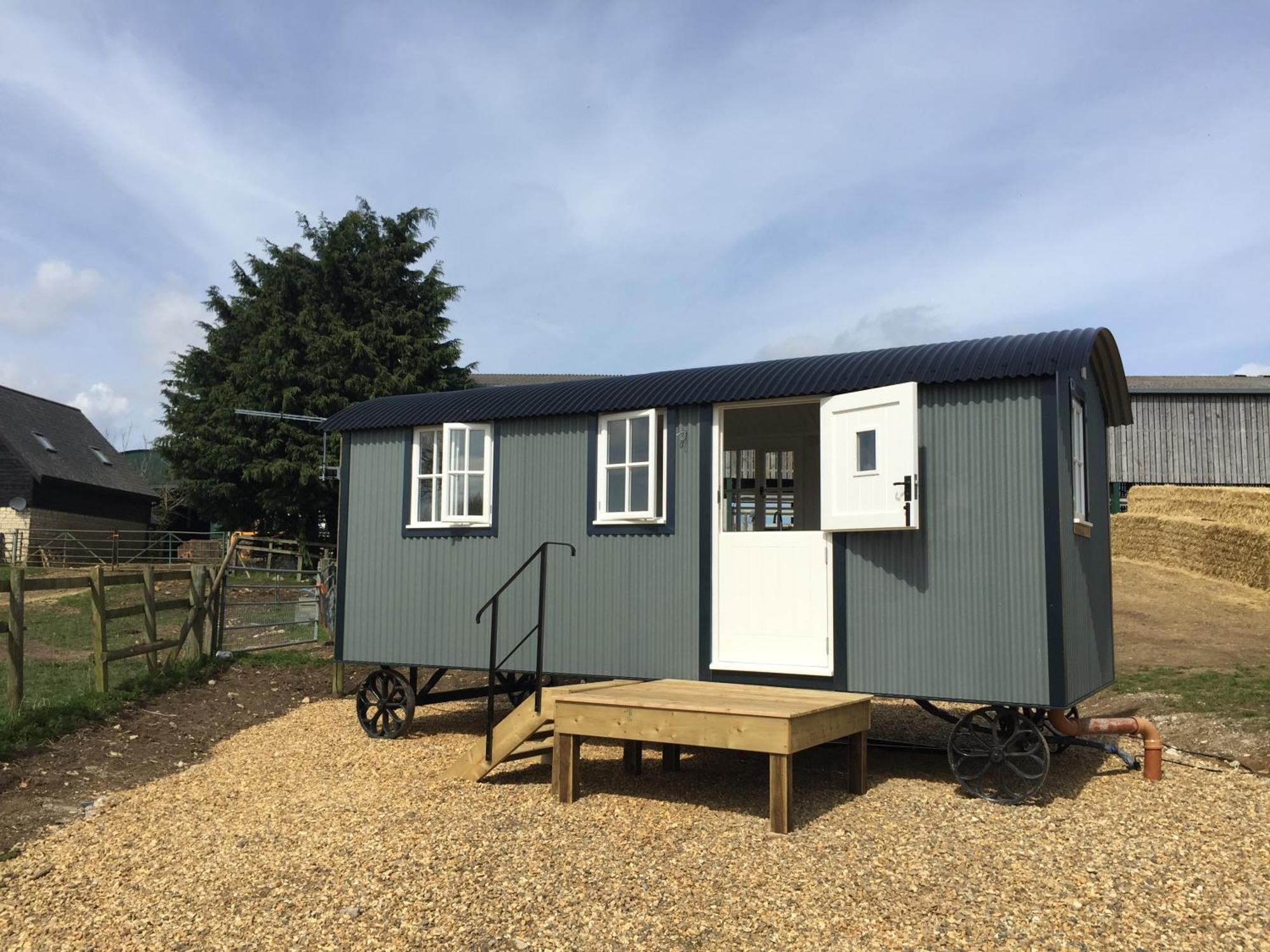 Weatherhead Farm Shepherds Hut Vila Buckingham Exterior foto